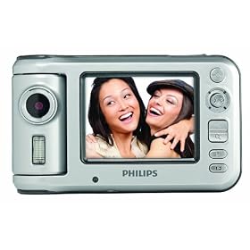 Philips SIC3608S/G7 8 MP SWIVEL Digital Camera (Silver)