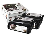 Rhinotek - Toner cartridge ( replaces Lexmark 12A5845 ) - 1 x black - 24500 pages (pack of 2 )