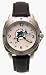 Miami Dolphins NFL Pro Watch with Black Leather Band - Women's from LogoArt