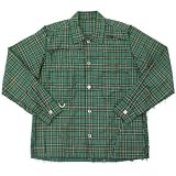 Size【S】MASTER MIND ×フラッグメント カットオフタータンチェック柄長袖シャツ 【緑】【新品】の画像