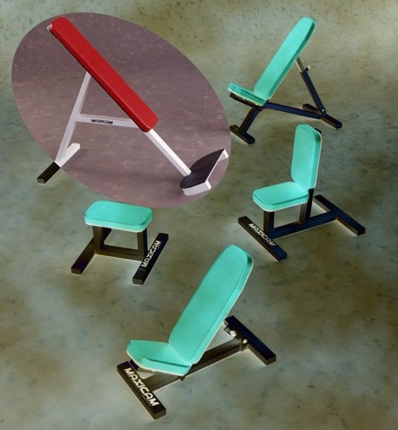 Maxicam Standing Incline Bench