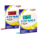 DYMO Green Tape w Black Printing, 1/2in x 23ft, D1 Style Cartridge