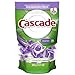 Cascade Actionpacs Dishwasher Detergent, Mediterranean Lavender Scent 20 Count