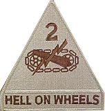 2nd Armored Division Desert Shoulder Sleeve Insignia