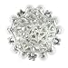 Elegant April Birthstone Bow Brooch image 2