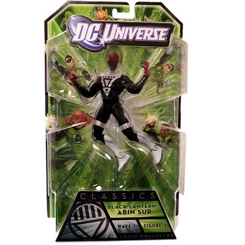 Green Lantern Classic Black Lantern Abin Sur Collector Figure