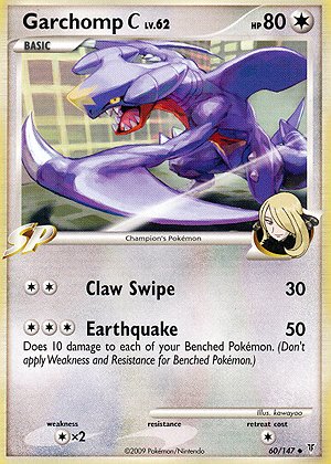 pokemon platinum supreme victors single card garchomp c 60 uncommon toy cheap price