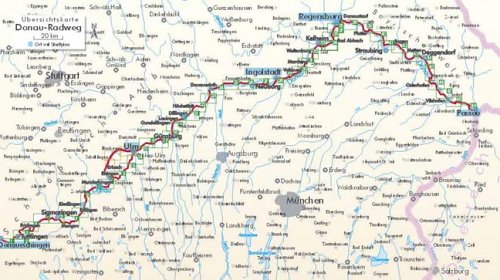 City Travel Guides Discounted  Used : bikeline-Radtourenbuch. Donau-Radweg. Tl.1. Von Donaueschingen nach Passau.