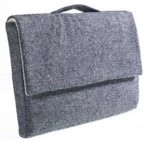 Friedabagg Grauer Harris Notebooktasche mit Henkel f&uuml;r Apple MacBook Pro bis 33 cm (13 Zol Preisvergleich