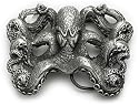 OCTOPUS Belt Buckle 3D Punk Monster Giant Sea Creature