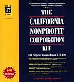 The California Nonprofit Corporation Kit: With Corporate Records Binder & Disk (California Nonprofit Corporation Kit)