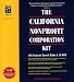 The California Nonprofit Corporation Kit: With Corporate Records Binder & Disk (California Nonprofit Corporation Kit)