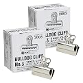 7/8" Bulldog Clips 2 Boxes