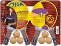 Stiga T0530 Performance 4-Player Pips In Table Tennis Set