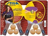 Stiga T0530 Performance 4-Player Pips In Table Tennis Set