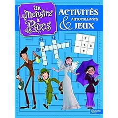 Un monstre � Paris - Activit�s - Autocollants - Jeux