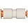 SMC KQ2H05-07A PBT Push-to-Connect Tube Fitting, Reducing Coupler, 3/16" x 1/4" Tube OD