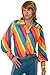 Smiffy's 1970s Rainbow Colour Shirt