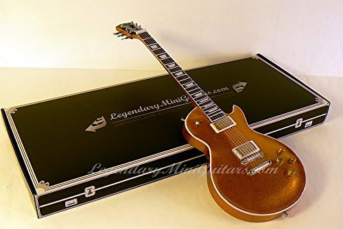 Solid Body "Gold Top" Miniature Guitar Replica