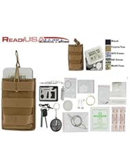 Sports: Readi USA Hikers, Hunters, Campers Emergency Mini Compact Survival Kit - (ACU) - READI USA / Rothco