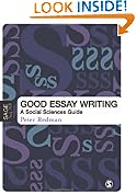 Good Essay Writing: A Social Sciences Guide (Published in association with The Open University)