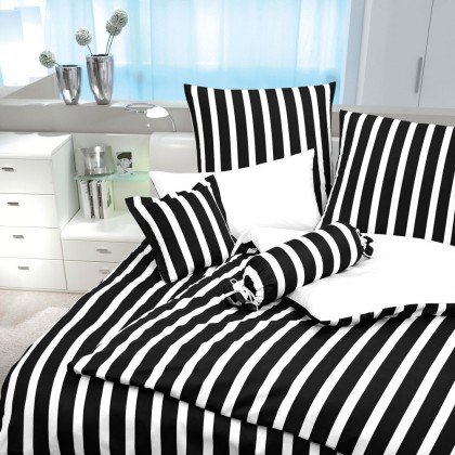 Janine Design Satin Streifen Bettwäsche