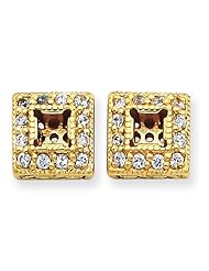 14k AA Diamond Earring Jacket