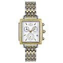 Invicta Women's Square Angel Diamond Two-Tone Chronograph Watch #5374