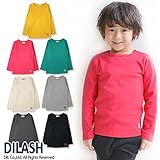 (ディラッシュ) DILASH秋'15 ７色ミラノリブ長袖Tシャツ 100 生成