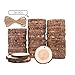 Wood Slices TICIOSH Natural Wood Slices 2.4-2.8 inches 50 Pcs Drilled Hole Unfinished Log Wooden Circles for DIY Crafts Wedding Decorations Christmas Ornaments