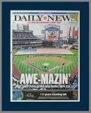 New York Mets - Awe-Mazin - Home Opener 2009 - Wood Mounted Newspaper Print