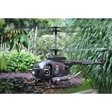 3-CH Hughes Defender YD-911 Radio Remote Control RC Military Helicopter RTF w/ LED Lights + Gyroscope System + Action Figures!