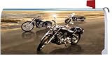 Let's Ride Motorcycle - Mailbox Makeover Cover - Magnetic