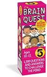 Brain Quest Grade 5, revised 4th edition: 1,500 Questions and Answers to Challenge the Mind