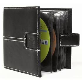 Case Logic KTW24 24 Disc Capacity Executive Koskin CD Wallet