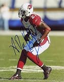 Antrel Rolle Signed Photo - Arizona Cardinals Football 8x10