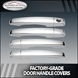 2008-2010 Hyundai Sonata Chrome Door Handle Covers (4dr w o passenger keyhole) 