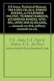 US Army, Technical Manual, TM 9-2815-226-34-2, ENGIN DIESEL; 6 CYLINDER INLINE, TURBOCHARGED, (CUMMINS MODEL NTC-400-, (NSN 2815-01-156-6210), military ... manuals on dvd, military manuals on cd,