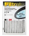 Filtrete 301DC-6 Dust Reduction Filters, 300 MPR, 16 x 25 x 1, 6-Pack