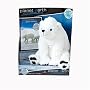 Planet Toys Planet Earth Large Plush Animals with unseen footage DVD Assortment - Polar Bear