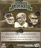 2007 Press Pass NFL Legends Football Factory Sealed Hobby Mini Box (6 Packs with 5 Cards/Pack)
