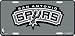 San Antonio Spurs License Plate