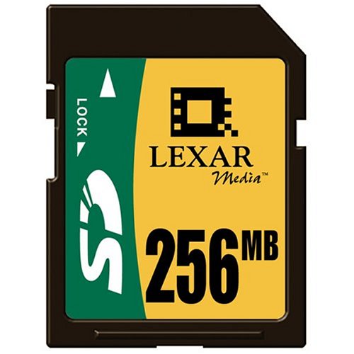 Lexar Media 256 MB Secure Digital Card (Retail Package)
