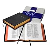NKJV Wide Margin Reference Black Goatskin NK746XRM