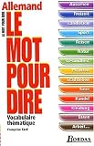 Revue Bordas Parascolaire  / Le Mot pour dire Allemand