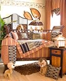 Ebony 5 Piece Crib Bedding Set by Glenna Jean