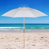 7.5'.Acrylic Fiberglass Beach Umbrella - Market Style w Vent