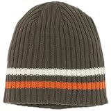 striped knit cap
