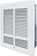 King W1210 1000-Watt 120-Volt Wall Heater, White