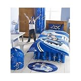 Sportacus (LazyTown) Blue Ready Made Pair of 72 Curtains
